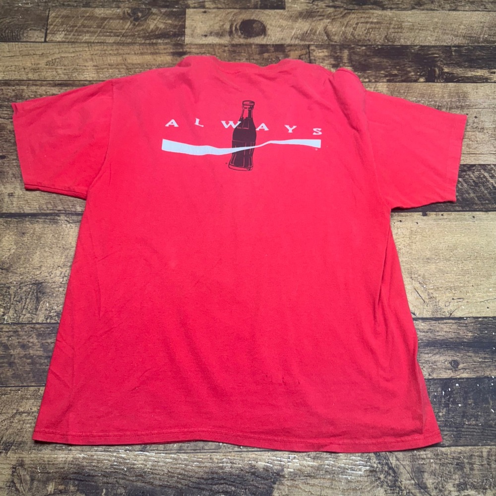 Hanes 1996 Atlanta Olympics Coca-Cola Torch Relay T-Shirt XL - Picture 6 of 7
